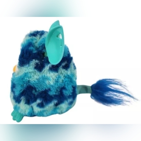 Hasbro Furby Boom Aqua Blue Waves 2012 Tested And Working - Picture 2 of 4